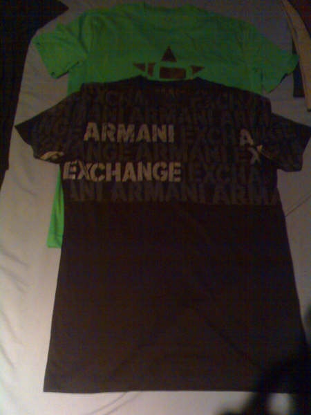 Shirts playeras armani exchange original $ al por mayor en Monterrey -  Ropa y calzado | 2850