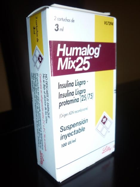 Humalog efectos secundarios insulin