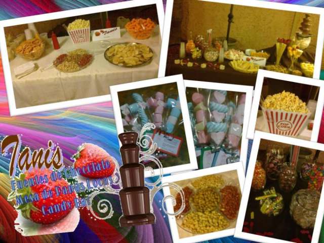 renta fuentes de chocolate