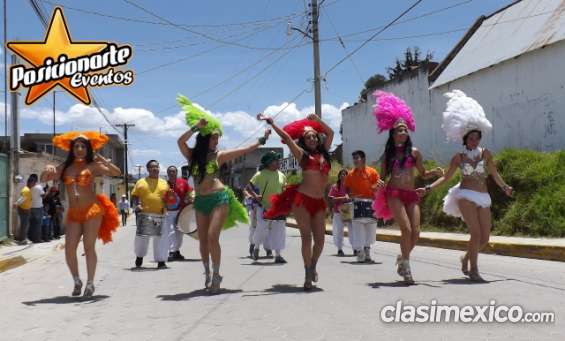 Desfiles o ferias en ciudad de méxico: show de batucada